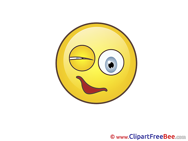 Winking download Smiles Illustrations