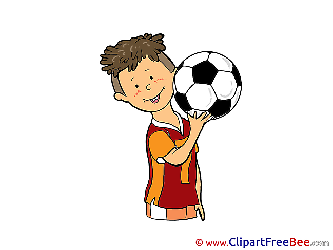 Boy free Cliparts Football
