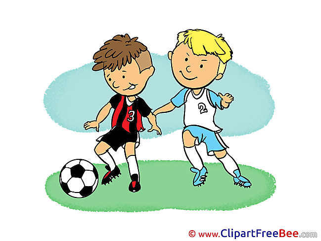 Children Football Illustrations for free