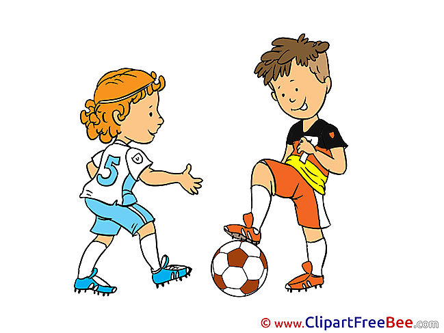 Children printable Football Images