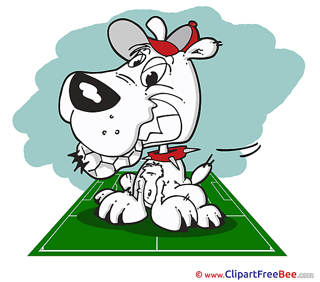 Dog Clip Art download Football