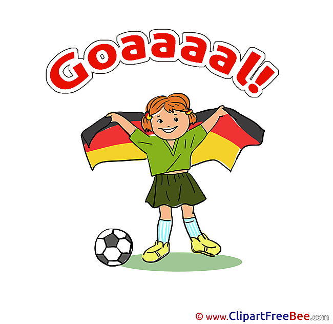 Flag Germany Pics Football free Cliparts