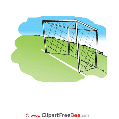 Goal printable Illustrations Football