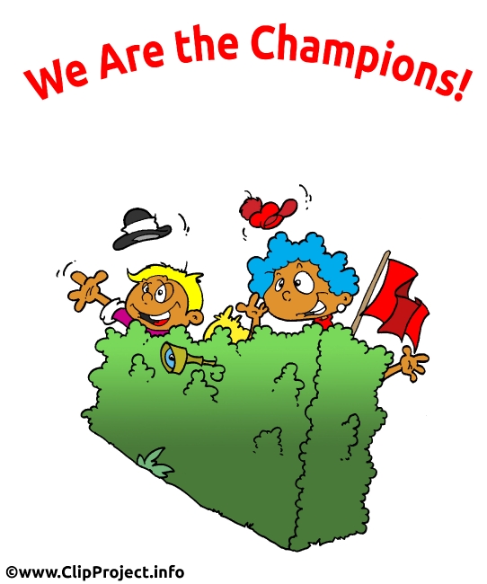 We are the Champions Cartoon