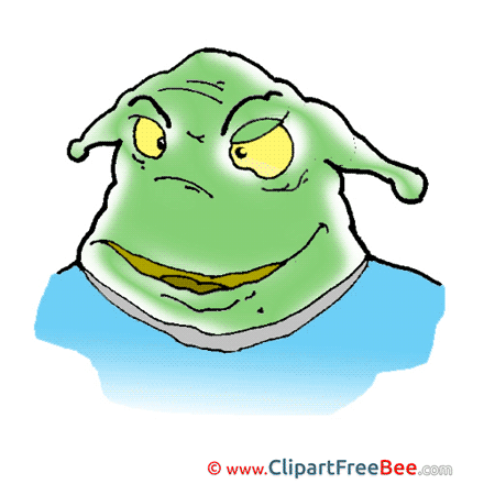 Aliens Clip Art for free