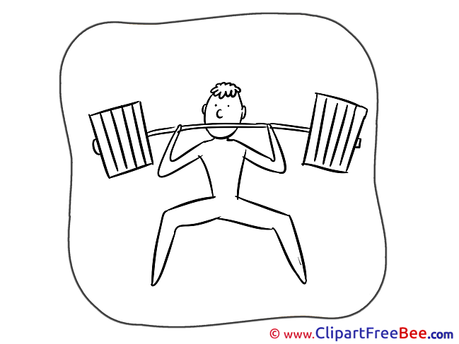 Bodybuilding Clipart Sport free Images