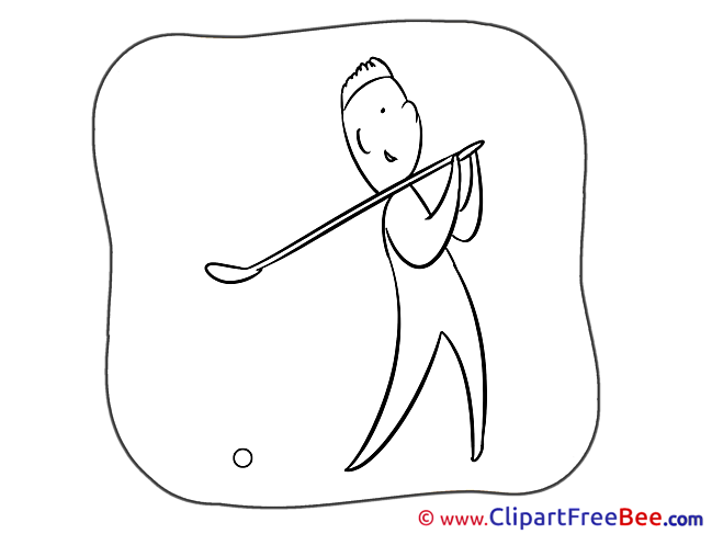 Golf Clipart Sport Illustrations