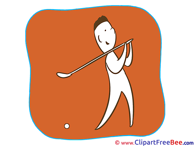 Golf Pics Sport Illustration
