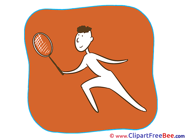 Tennis Clipart Sport Illustrations