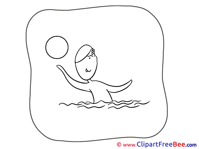 Water Polo printable Sport Images