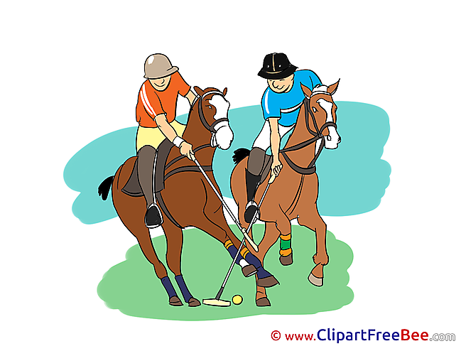 Horse Polo Pics Sport free Cliparts