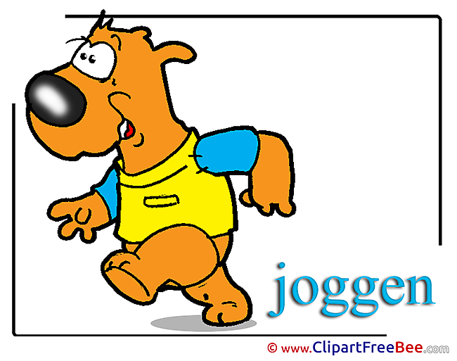 Jogging Pics Sport Illustration