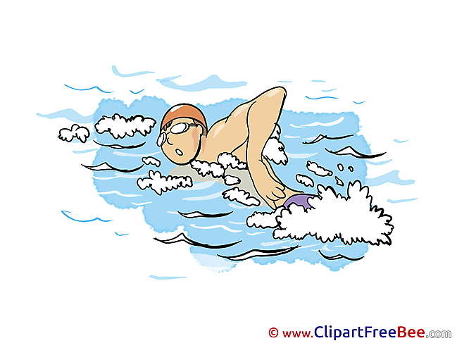 Swimming Pics Sport Illustration