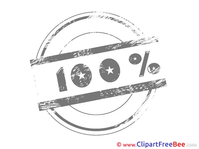 100 Percent Pics Stamp free Cliparts