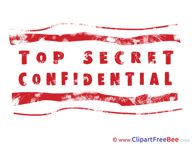 Red Top Secret free Cliparts Stamp