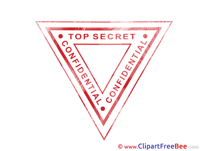 Top Secret printable Stamp Images