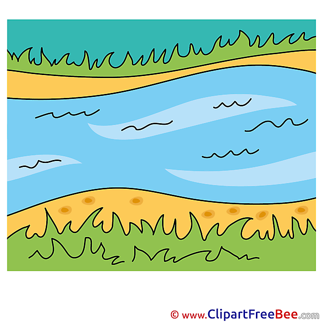 River Clipart Summer free Images