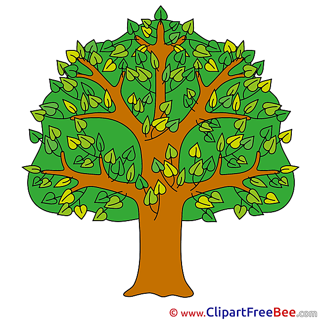 Tree Clipart Summer free Images