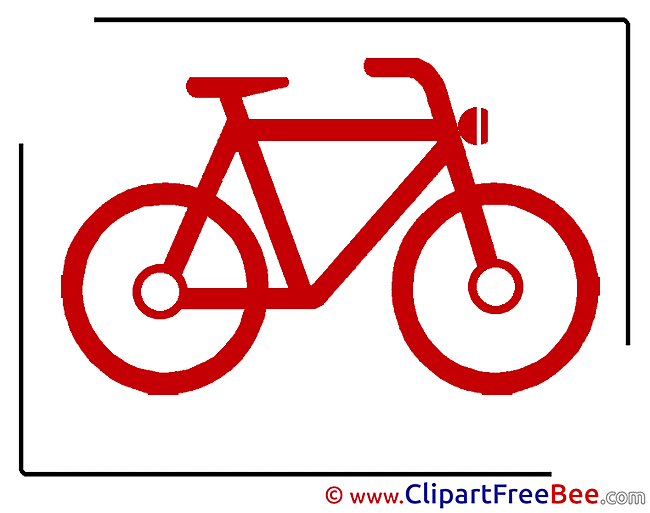 Bicycle download printable Illustrations