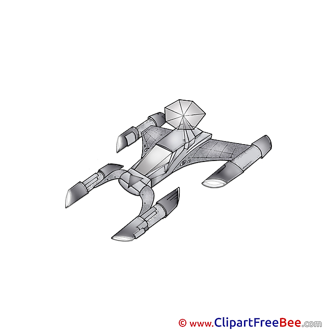 Space Ship free printable Cliparts and Images