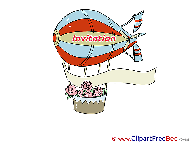 Aerostat Invitations Greeting Cards