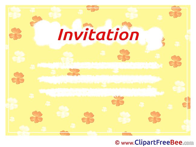 Image Invitations Wish Card