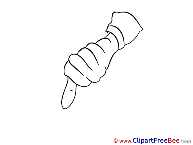 Coloring Hand download Thumbs up Illustrations