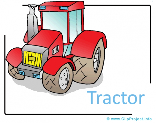Tractor Clipart Picture free - Transportation Pictures free