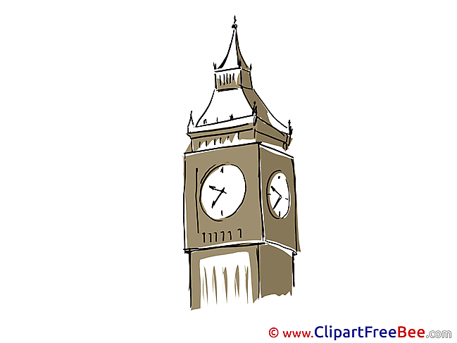 Big Ben London Pics printable Cliparts