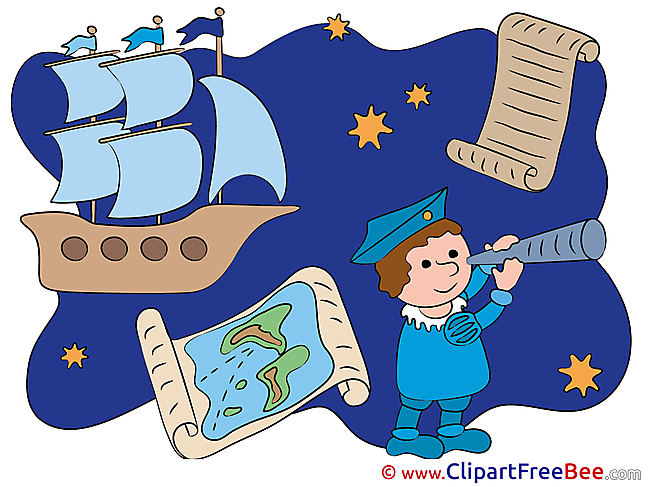 Columbus Discovery Clipart free Image download