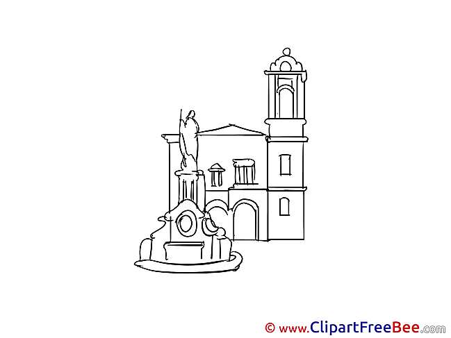 Madrid Spain printable Illustrations for free