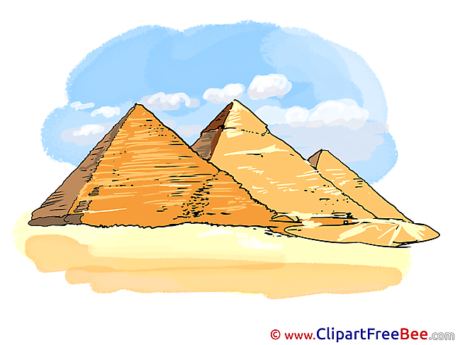 Pyramids free printable Cliparts and Images