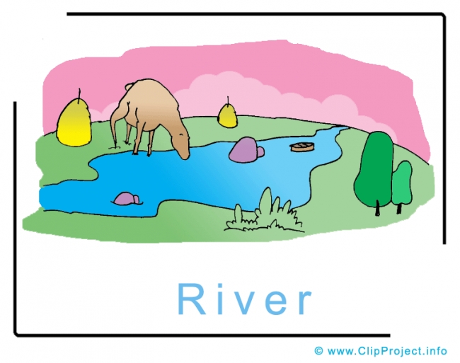 River Clipart Image free - Travel Clipart free