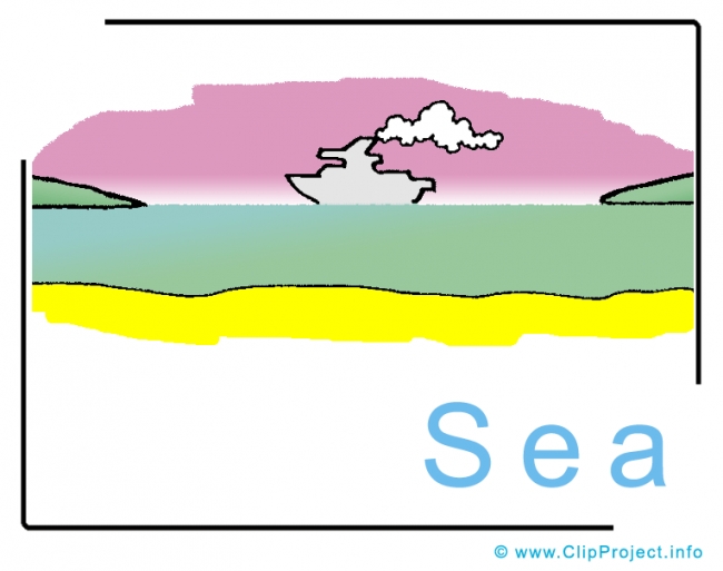 Sea Clipart Image free - Travel Clipart free