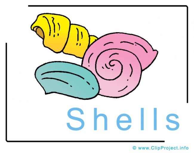 Shells Clipart Image free - Travel Clipart free