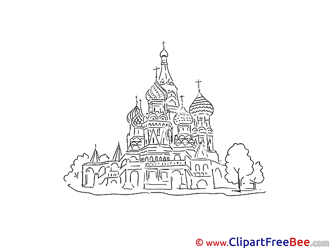 St. Basil's Cathedral Moscow Images download free Cliparts