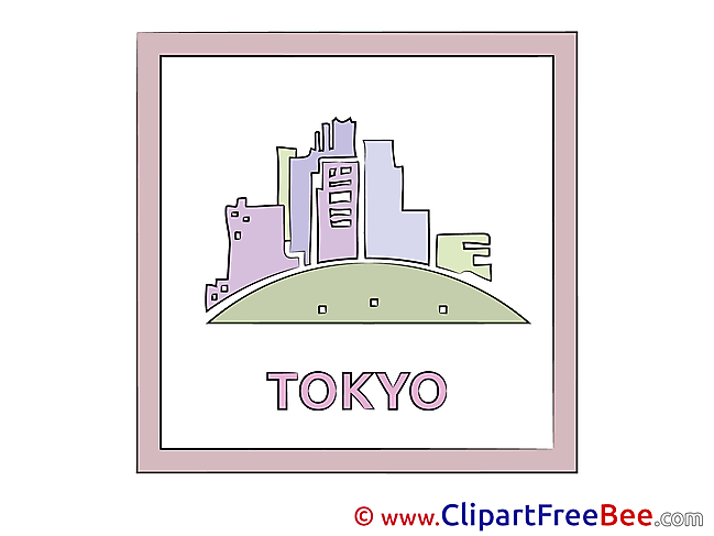 Tokyo Japan Clipart free Illustrations