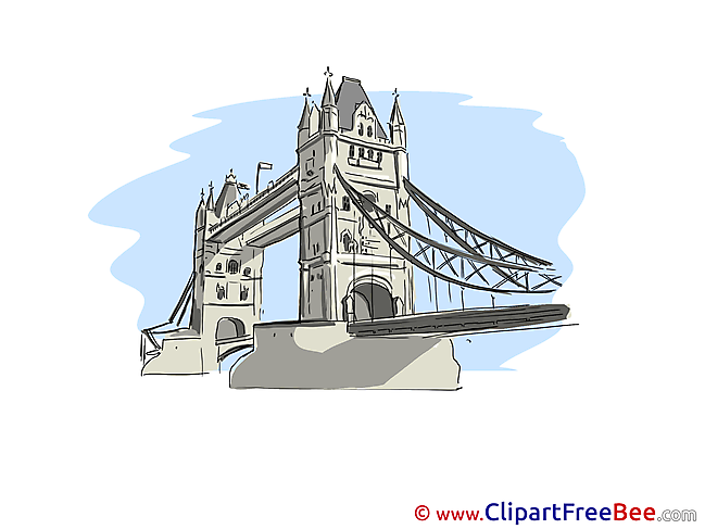 Tower Bridge London Pics printable Cliparts