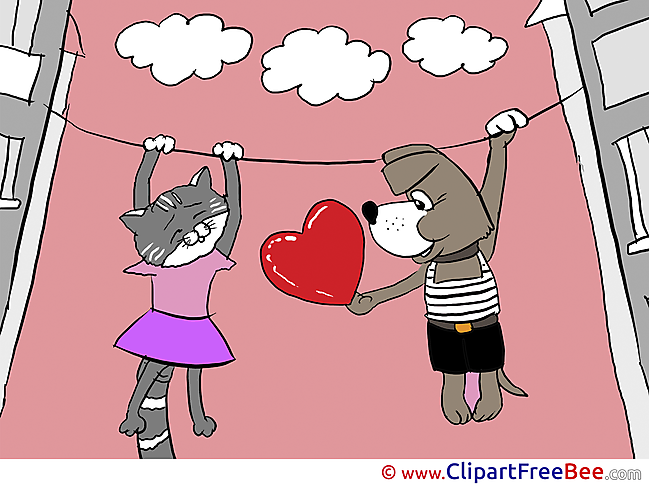 Animals Heart download Clipart Valentine'S Day Cliparts