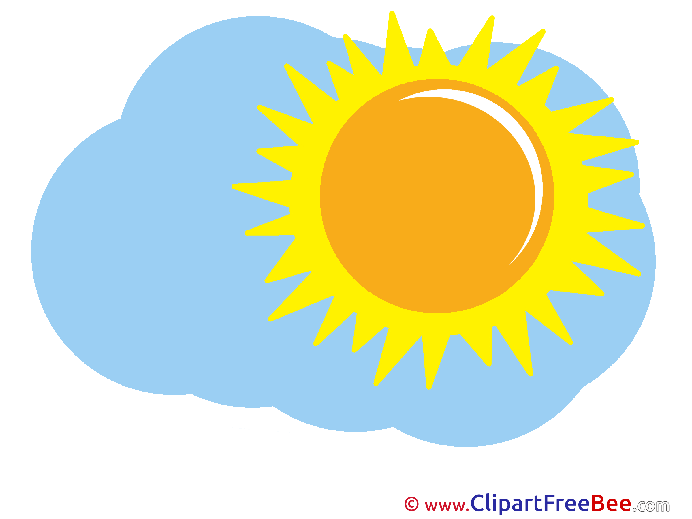 Beautiful Weather Sun Clip Art download for free