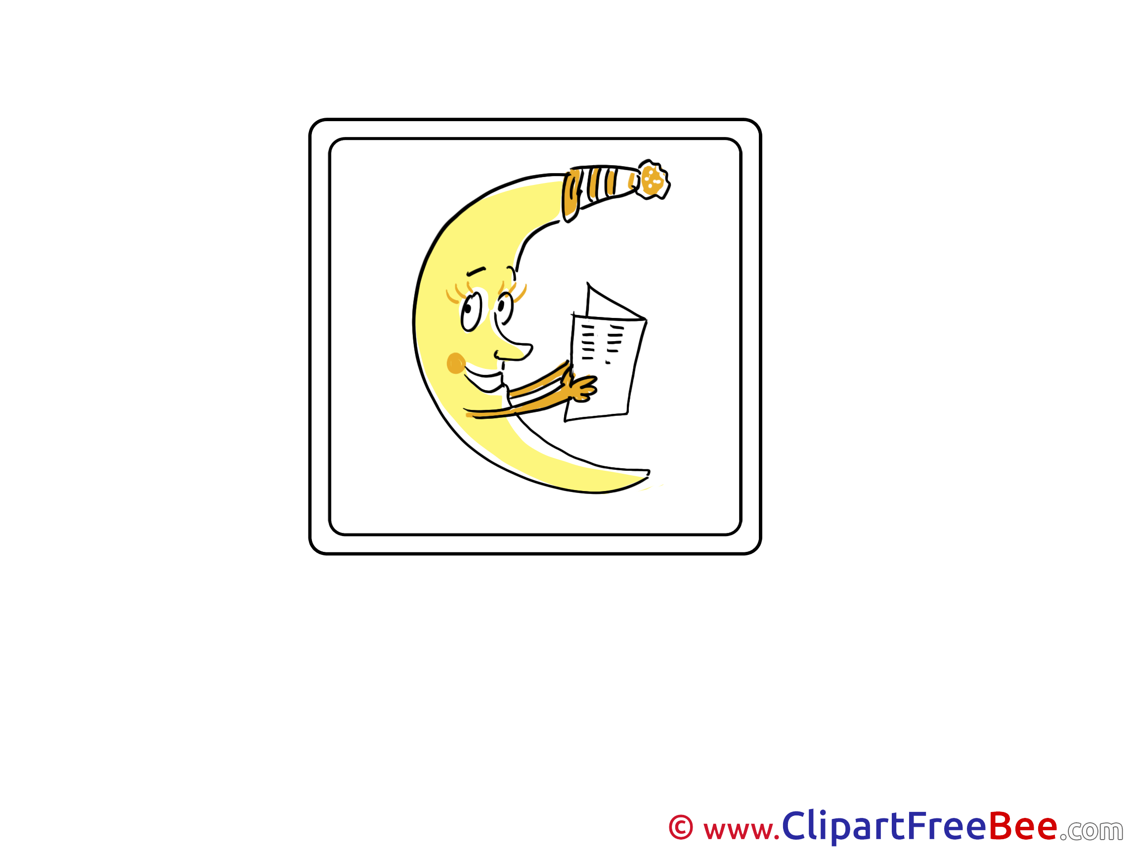 Moon Newspaper Cliparts printable for free Moon Newspaper Cliparts printable for free