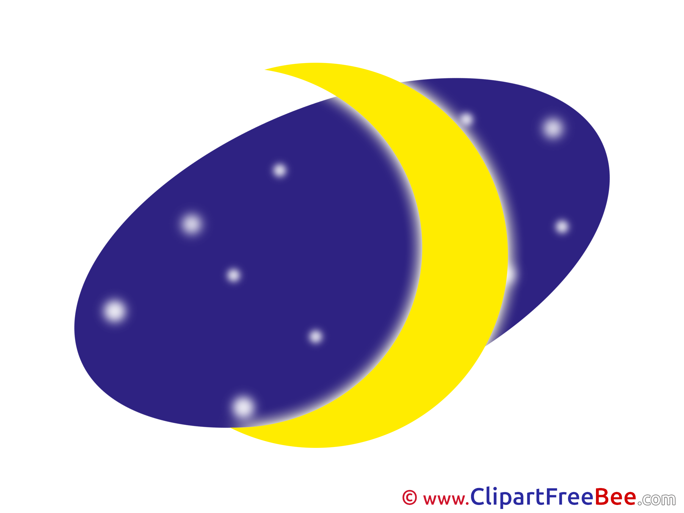 Night Stars Moon free Illustration download