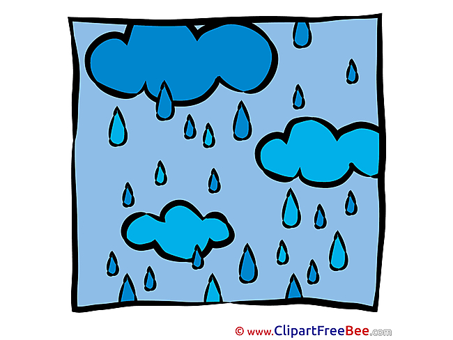 Rain free printable Cliparts and Images