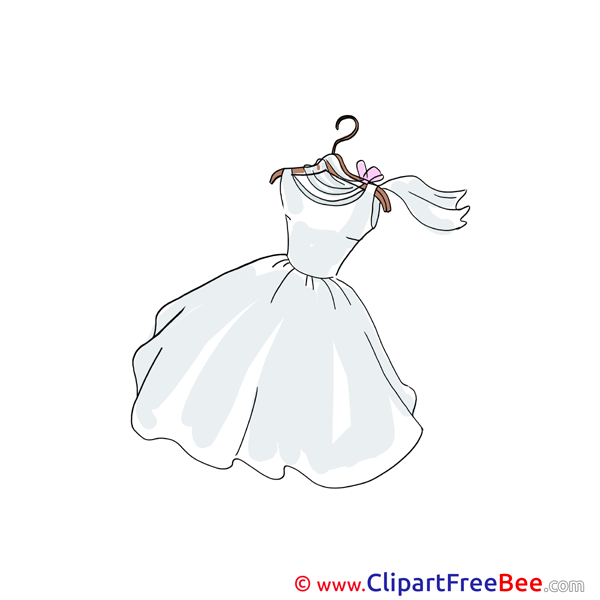 Free Illustration Wedding Dress