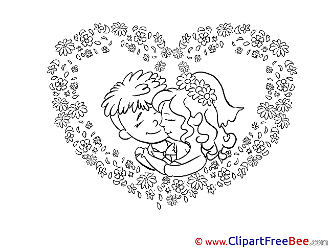 Heart download Wedding Illustrations