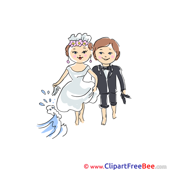 Sea Couple Pics Wedding free Image