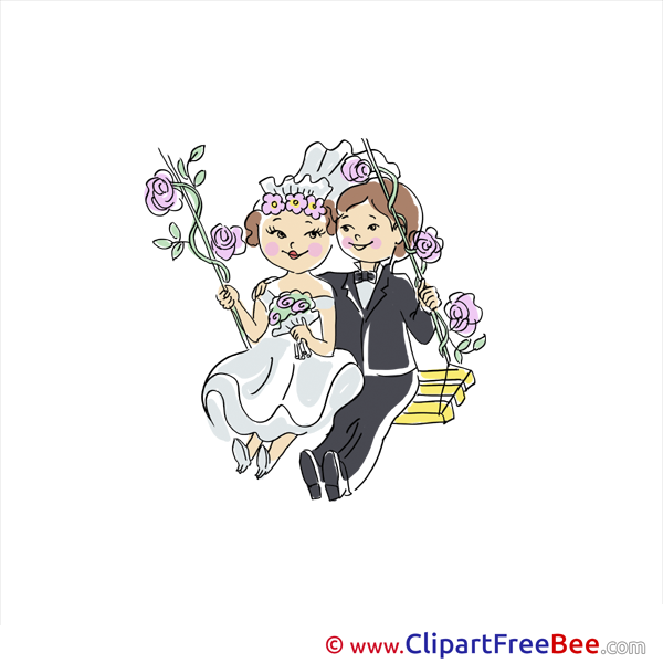 Swinging Wedding download Illustration Swinging Wedding download Illustration