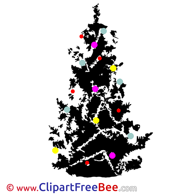 Black Christmas Tree Pics Winter free Image Black Christmas Tree Pics Winter free Image