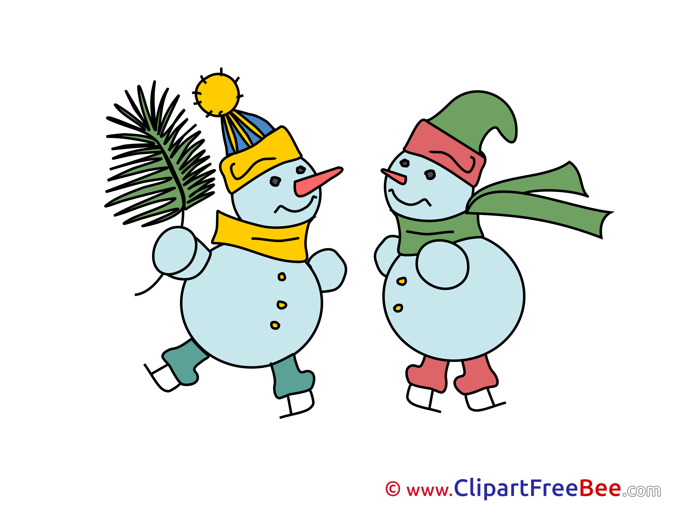 Download Snowmen Winter Illustrations Download Snowmen Winter Illustrations