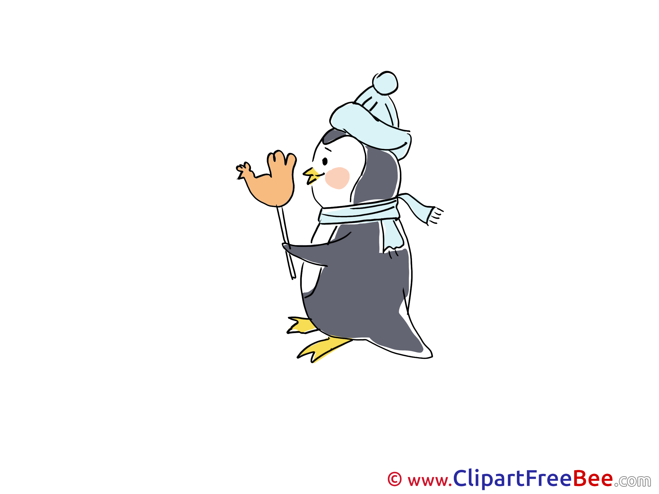 Penguin Candy download Winter Illustrations